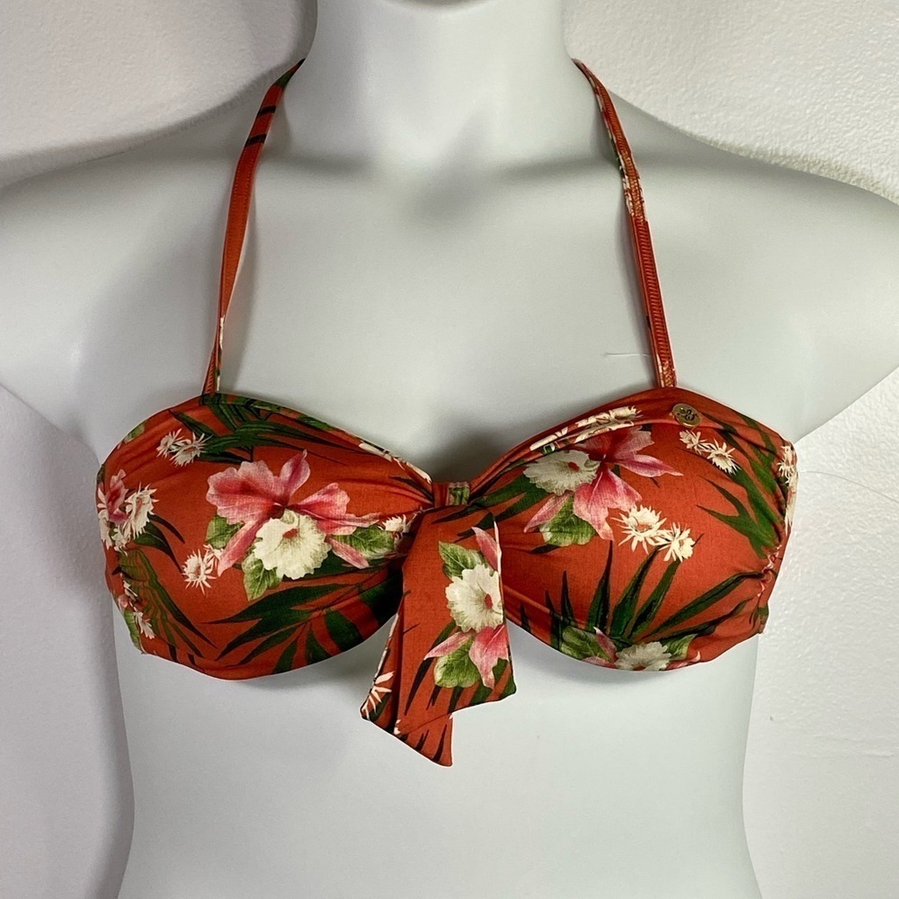 Bananamoon Tonto Sienna Bandeau Halter Bikini Top NWOT Size 36 Small SKU0927